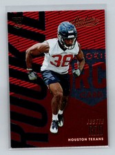 2018 Panini Absolute Justin Reid Rookie Houston Texans #140