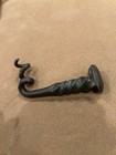 Hand Forged Steel Railroad Spike Bottle Opener Full Twist — photo 3