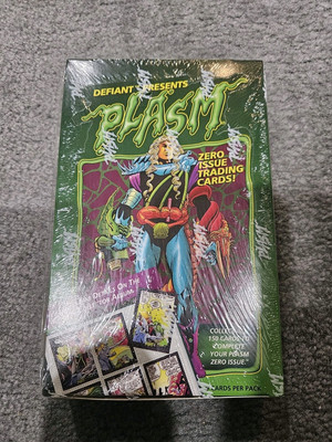 PLASM   Defiant Sealed Trading Card Box, NM+