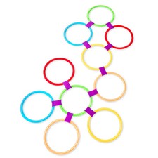Play Day Hopscotch Rings, 20 Pieces
