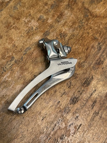 Vintage Shimano Ultegra FD-6500 Front Derailleur Braze On Bottom Pull Race #6