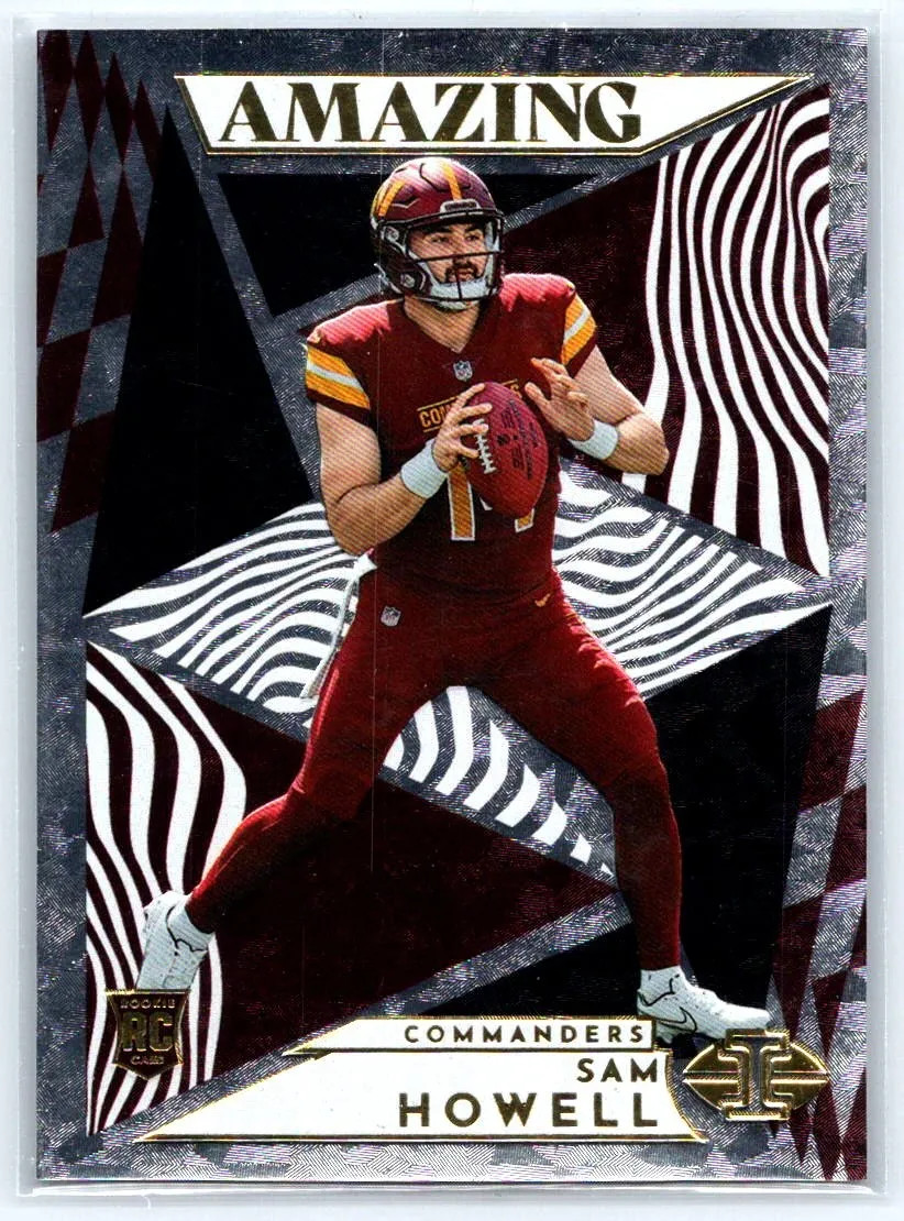 2022 Panini Illusions Amazing #A-20 Sam Howell - Washington Commanders