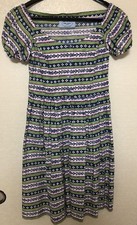 USED EXCELLENT CONDITION PRADA COTTON DRESS, SIZE 42 GOOD