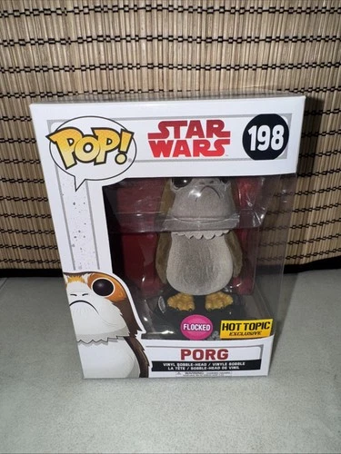 Funko Pop! Star Wars Porg #198 (Hot Topic) Flocked Vinyl Figure
