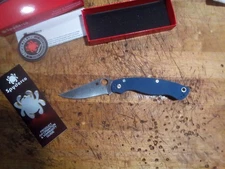 spyderco military 2, spy27, 4" blade, compression lock, g 10.