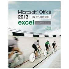 Microsoft Office Excel 2013 Complete: I- 0077486919, spiral-bound, Randy Nordell