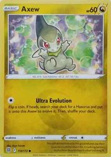 AXEW  - UNCOMMON - BRILLIANT STARS - POKEMON CARD - 110/172