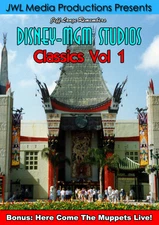 Disney-MGM Studios Vintage DVD Great Movie Ride, Here Come Muppets, Star Today