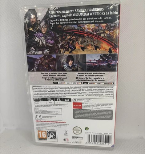 Samurai Warriors 5 - SWITCH - PAL - Multilingua - Perfetto - Completo - Imagen 2 de 4