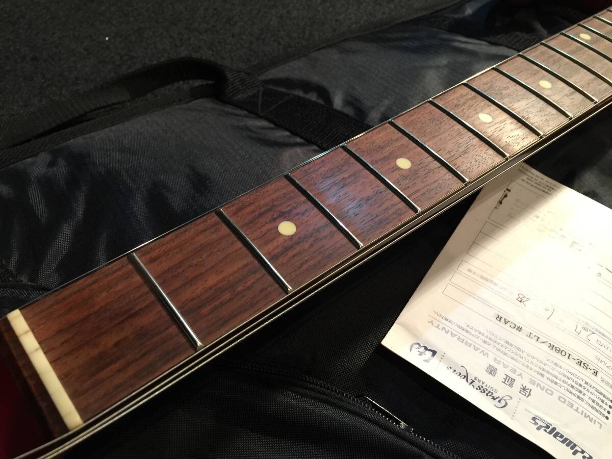 No.063821 EDWARDS E-SE-108R CAR MADE IN JAPAN Relic Guitar Clean