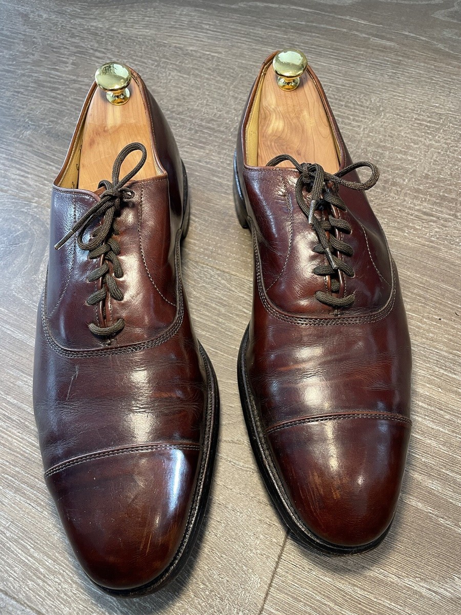 Allen Edmonds Park Avenue Mahogany Red-Brown Oxfords, Men display picture 3