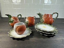 Antique German Strawberry Childrens Tea Set