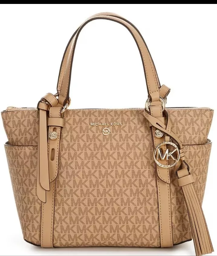 Camel color tote cheap