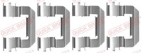Quick Brake 109-0014 ZubehöRkit, Scheibenbremsbelag FüR Fiat, Hyundai, KIA