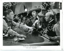 RIDE ON VAQUERO-1941-8 X10-STILL-WESTERN-CESAR ROMERO-DEMAREST-CISCO KID-vg VG
