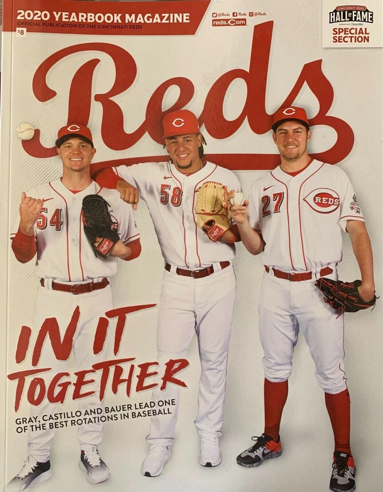 CINCINNATI REDS 2019 - 2022 MLB YEARBOOKS/ PROGRAM SET OF 4 WORLD SERIES CHAMP - Image 3 of 4