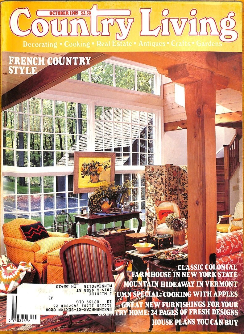 アート・デザイン・音楽 1989 Country  Collection & Colonial 1989 Country Home Collection & Colonial Country Home Magazine 1989
