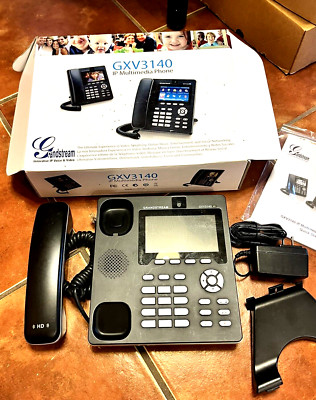 Grandstream GXV3140 Color Display Multimedia  IP Phone