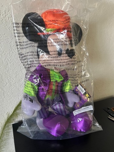 Disney Parks Mickey Mouse Halloween 2024 Plush 15" Halloween Costume NEW +TAG - Picture 9 of 10