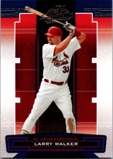 2005 Playoff Absolute Memorabilia #76 Larry Walker Retail Base (Gold) Nmt-Mnt