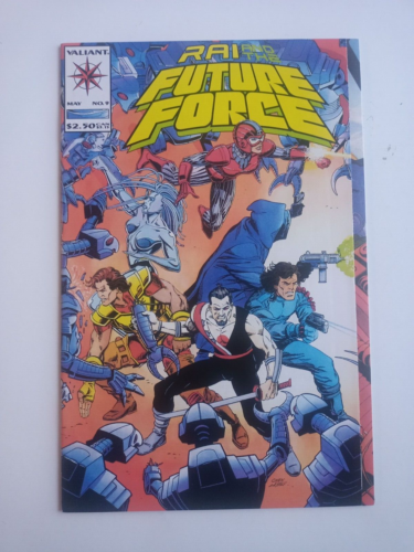 Valiant Comics RAI And The FUTURE FORCE #9 May 1993 - VF/NM - Picture 1 of 3