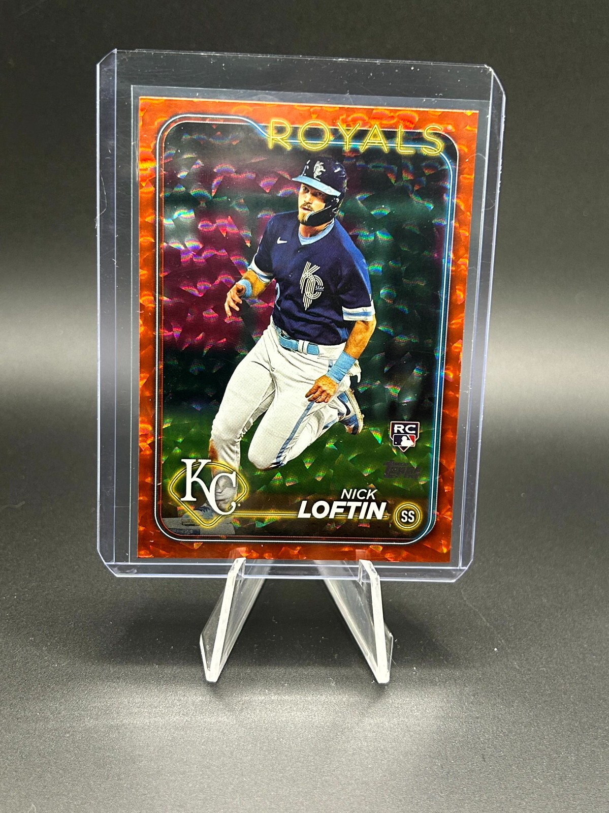 Nick Loftin 2024 Topps #506 Rookie Orange Foil /299