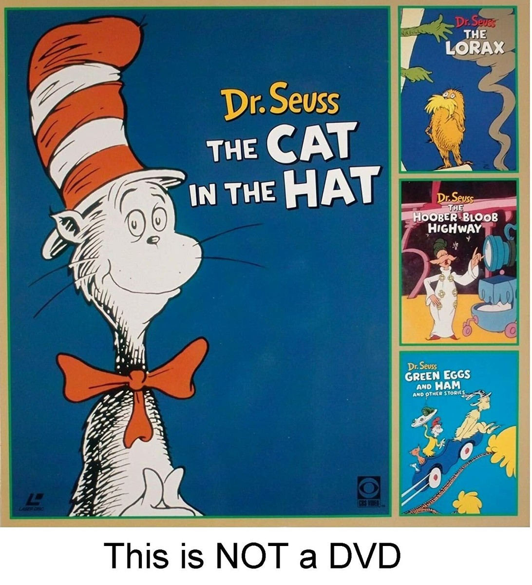 3点セット英語◇THE CAT IN THE HAT DVD3枚 Dr. Seuss' the Cat in the Hat (2003) (DVD, 2003) for sale