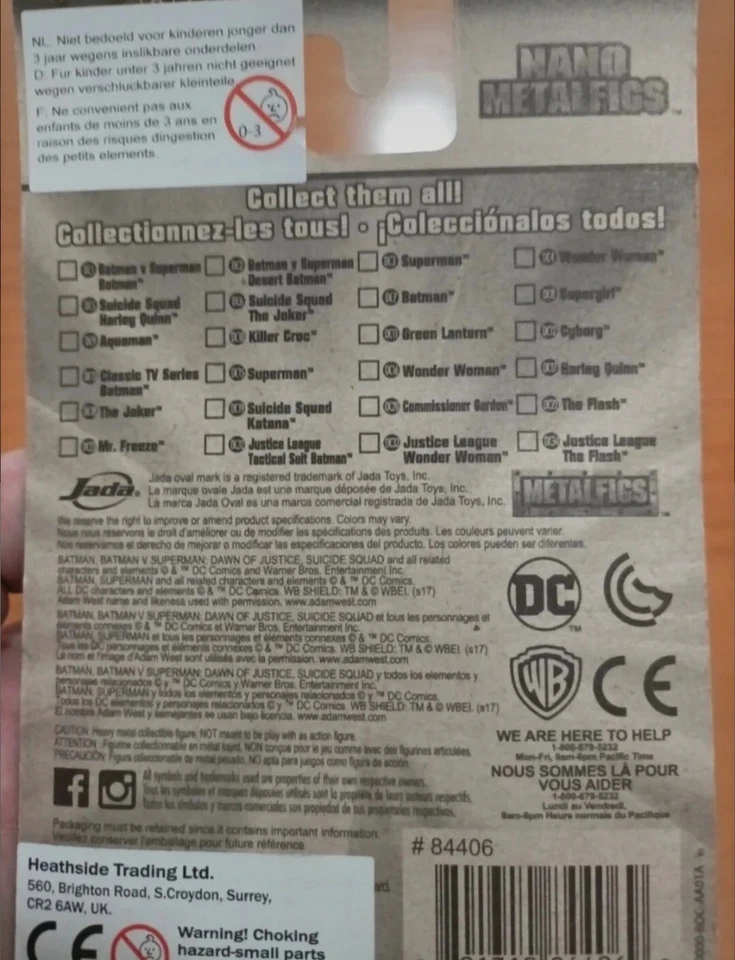 Batman DC Nano Metalfigs DC Comics - Imagen 4 de 4