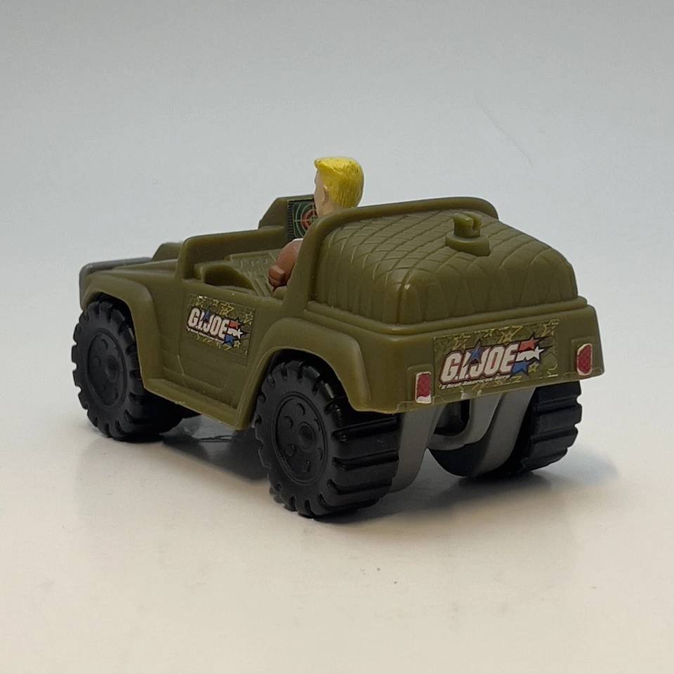 Vehículo todoterreno GI JOE Duke 2004 de colección McDonald's juguete Jeep con cabrestante Foto 4 de 4