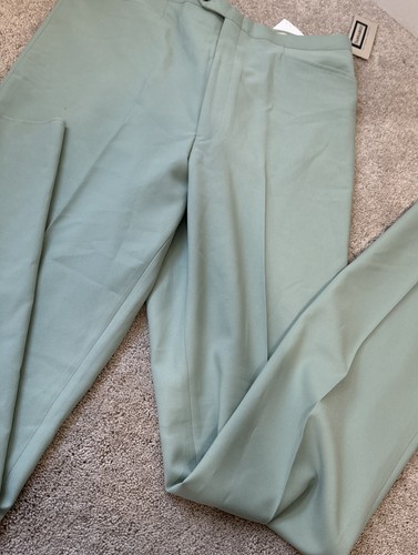 VINTAGE SANSABELT PANTS THE SANSABELT SYSTEM MEN'S Size 40 Long Unhemmed Mint - Picture 4 of 11
