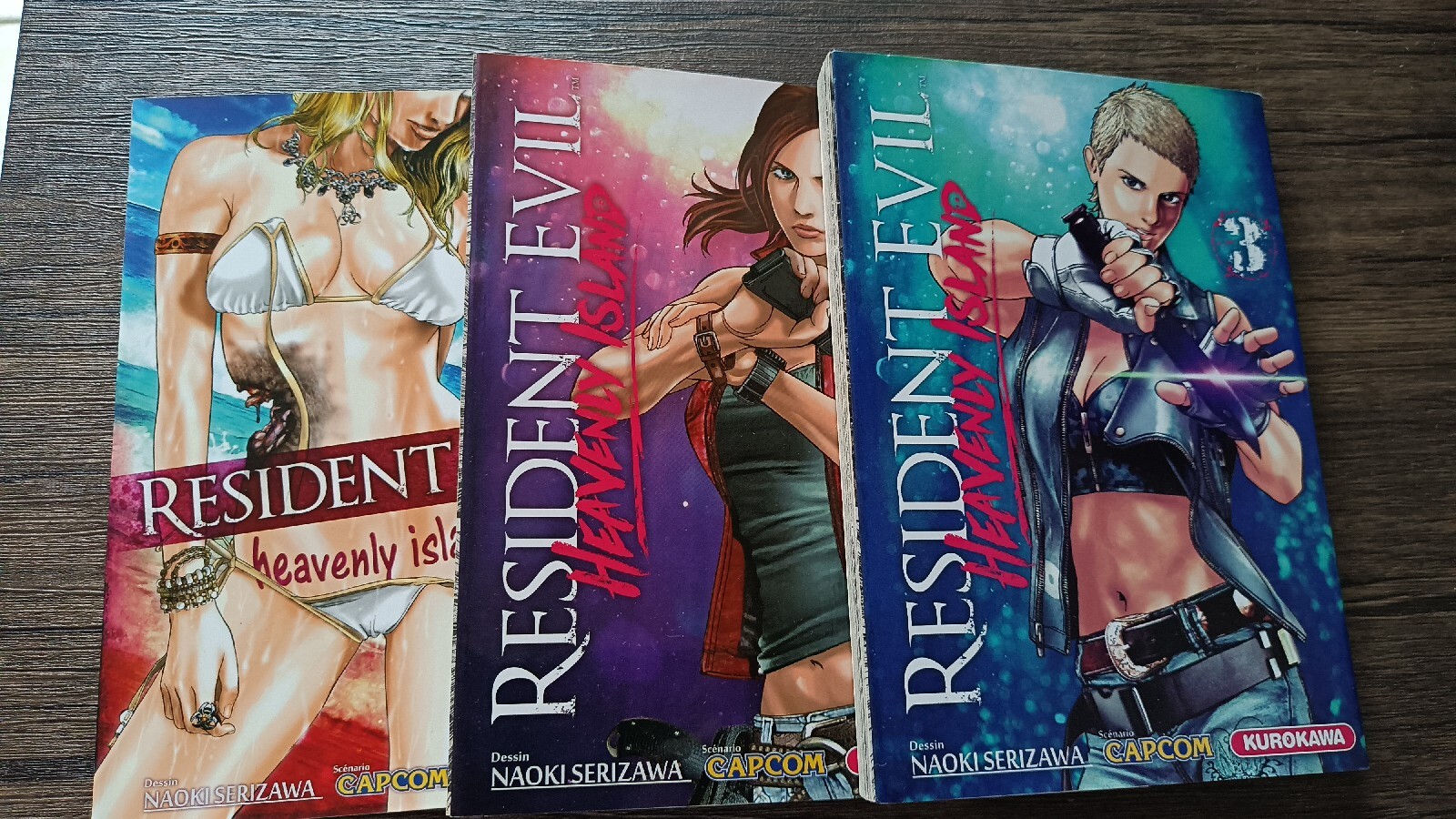 RESIDENT EVIL Heavenly Island - Manga Tome 1 à 3 VF 9782368521618 | eBay