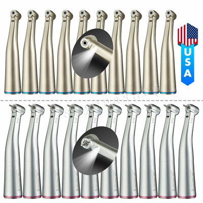 Yabang Dental 1:1 1:5 Fiber Optic Contra Angle Handpiece for KAV/NSK AK