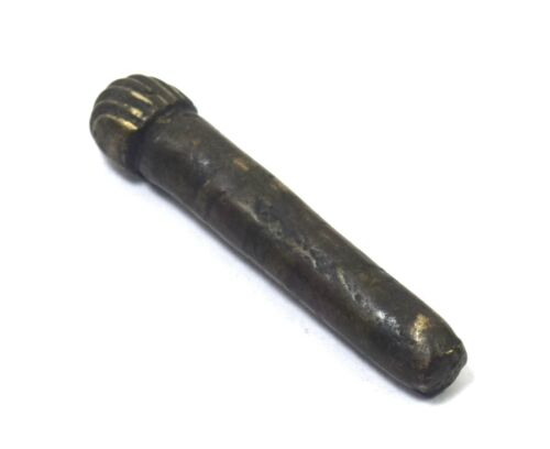 Herramienta de perforación antigua india colectiva - herramienta única rara hecha en bronce G46-890 - Imagen 1 de 8