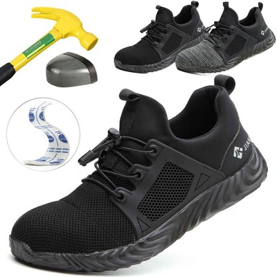 extra wide safety trainers