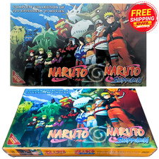 Naruto Shippuden Complete Series DVD 1-720 Episodes  11 Movies English Dubbed
