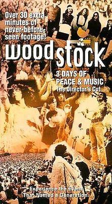 wood stock 3DAYS OF PEACE & MUSIC ビデオ Woodstock - 3 Days of Peace & Music [The Director's Cut] [VHS