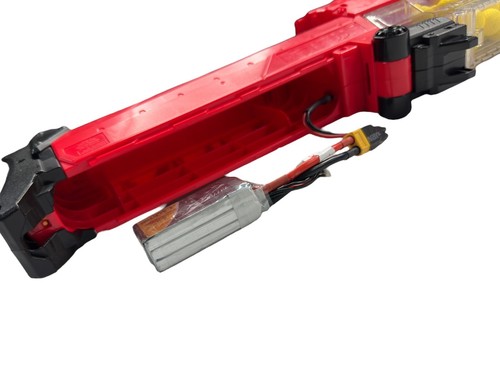 NERF Gun RIVAL NEMESIS MXVII-10K Red Battery Tray Rechargeable Battery 93 Ammo - Picture 10 of 13
