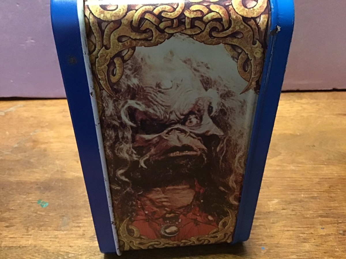 Vintage 1982 The Dark Crystal Metal Lunch Box With Thermos With