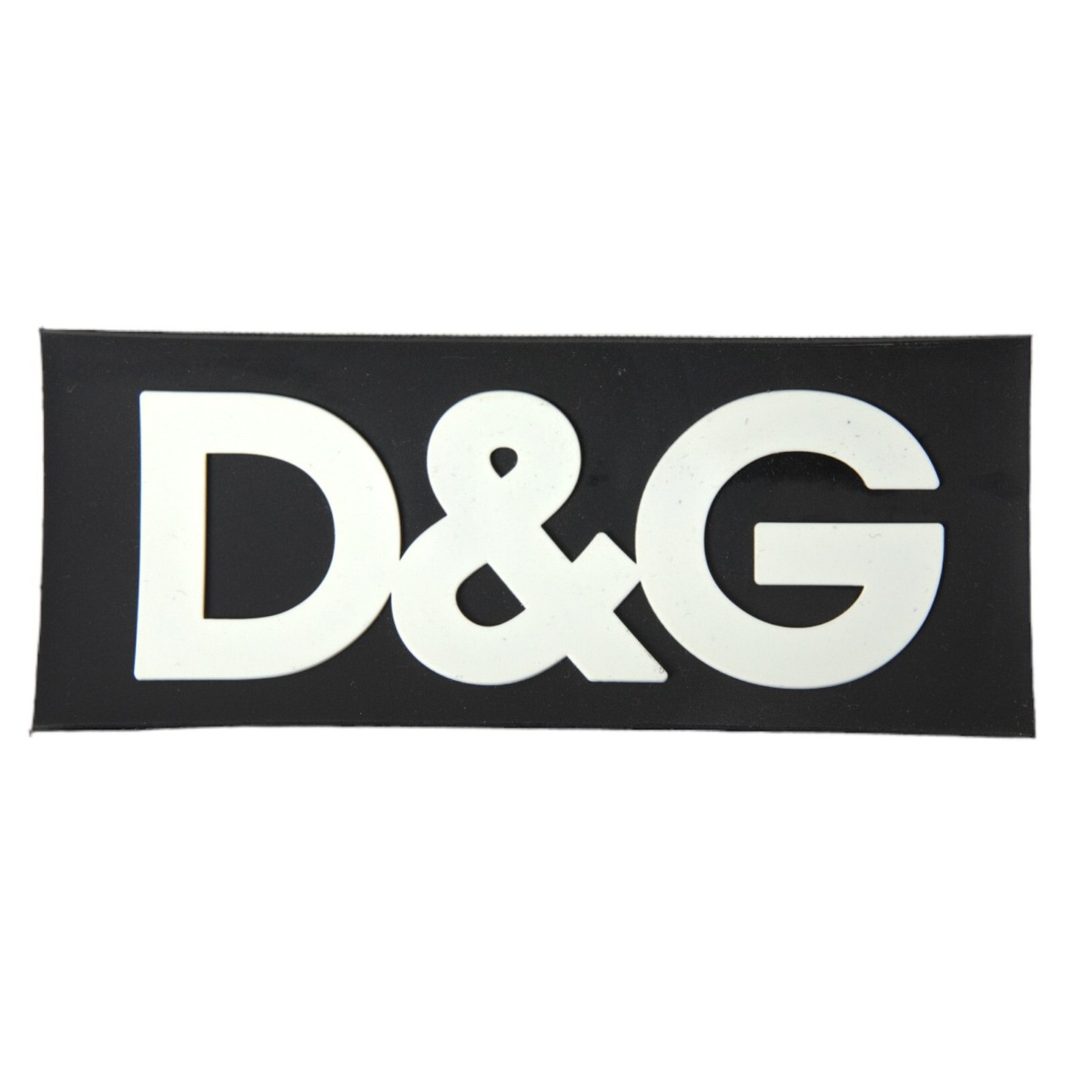 Dolce Gabbana♪SALE♪ロゴ DOLCE & GABBANA Patch Black White D&G Sticky for Sneakers