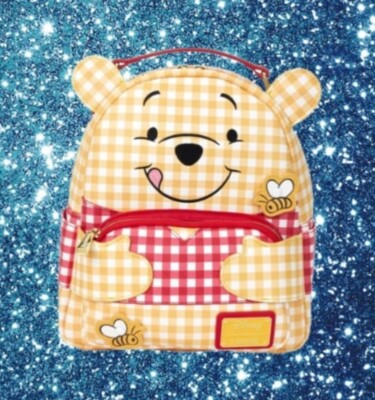 Loungefly Disney Winnie The Pooh Gingham‎ Cosplay Mini Backpack Loungefly Disney Winnie the Pooh Gingham Mini Backpack  main image 4
