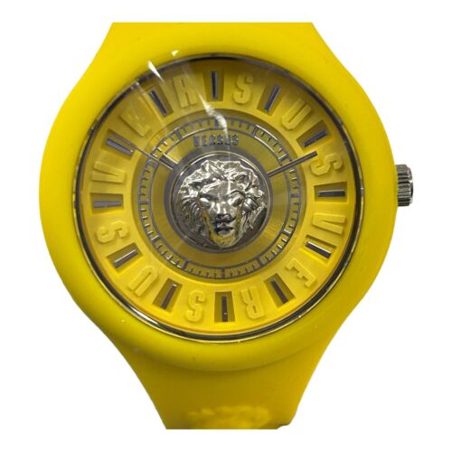 Versus Versace Womens Yellow 39 mm Fire Island Lion Watch - Photo 1 sur 7