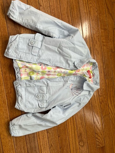 Gymboree “A Bird’s Life” Pattern Matching Set Skirt And Jacket Girls Size 8 - Picture 3 of 7
