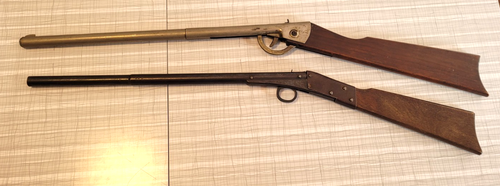 2- Model 20 "Little Daisy" guns variant 1 "Frameless Model" & Ring Trigger Var 3