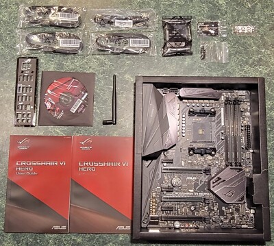ASUS ROG CROSSHAIR VI HERO Socket AM4 AMD Motherboard - 90MB0SC0-M0EAY0