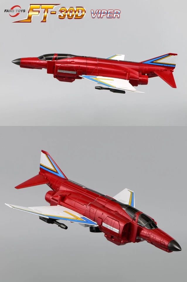 FansToys FT-30D Viper Fireflight G1 Superion Combiner Action Figure Model Gift - Image 4 of 4