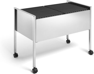 DURABLE Hängemappen Wagen ''Economy 100 DUO'' silber metallic zweireihig