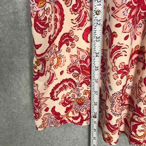 Jessica Simpson Dress Small Midi Paisley Smocked Corset Cottage Grandma Fairy - Picture 10 of 11