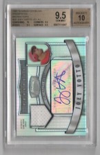 Joey Votto  2007 Bowman Sterling Auto Jersey Refractor RC Rookie BGS 9.5/10 Plus