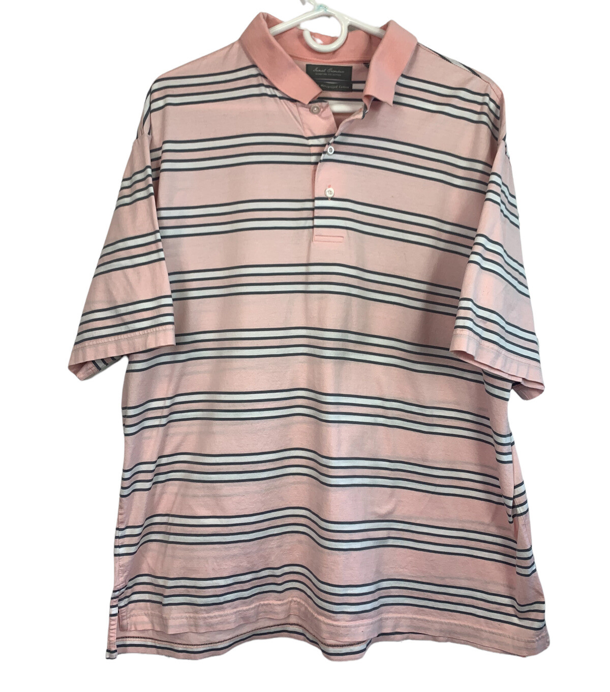 Chemise Daniel Cremieux Homme - Coton Égyptien - Bleu à Carreaux - Taille L - Occasion TBE