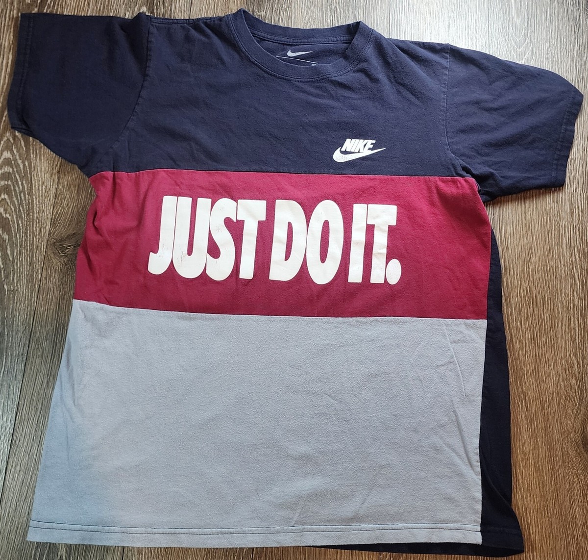 nike color block shirt